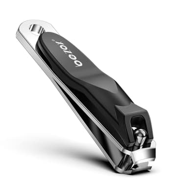 BEZOX Safe Baby Nail Clippers, Small Jaw Kids Nail Clipper Trimmers for Infants, Child and Toddlers, Precision Nail Grooming Tool for Tiny Fingers and Toes - Black