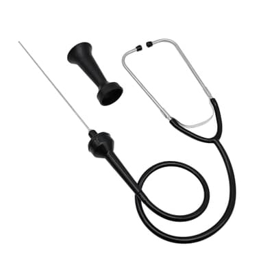 ZKTOOL Mechanics Stethoscope Kit - 3 Piece Automotive Diagnostic Tool with Extended Handle