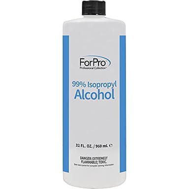 ForPro Professional Collection 99% Isopropyl Alcohol (IPA), Pure & Unadulterated Concentrated Alcohol, 32 Fl Oz (960ml)