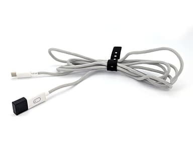 FineUsea 2-Meter USB-C Charging & Data Cable - Compatible with ROCCAT Kone Pro Air, XP Air, Burst Pro Air Mice & Vulcan TKL Pro, Vulcan II Mini Keyboards (White)