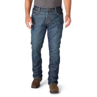 Carhartt Men's Relaxed Bootcut Rugged Flex™ Jean, Bitterbrush, W34 x L34