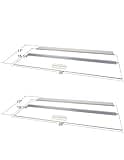 Glass Canopy Set for 85 Gallon Long, 120 Gallon Extra High, and 100 Gallon Aquariums by Aquarium Masters, AM36018, for 60" Long x 18" Wide Aquarium Masters Aquariums with Center Brace