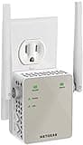 NETGEAR Wi-Fi Range Extender EX6120 - Coverage Up to 1500 Sq Ft and 25 Devices with AC1200 Dual Band Wireless Signal Booster & Repeater (Up to 1200Mbps Speed), and Compact Wall Plug Design, White
