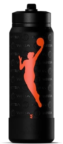 Hydrapeak x WNBA Officially Licensed WNBA 26 oz Active Water Bottle with Chug Lid and Handle Reusable Stainless Steel Double Wall Insulated Sports Gift