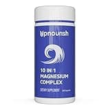 UpNourish Magnesium Supplement - 10 in 1 Magnesium Complex - Full Spectrum Magnesium Mineral Supplements with Glycinate, Citrate, Taurate, Malate, Carbonate, Oxide and More, 240 Vegan Capsules