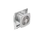 Broan-NuTone 509 Through-the-Wall Ventilation Fan White Cover, 200 CFM, 8.5 Sones, 8"