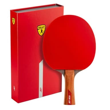 Killerspin Jet 800 Speed N2 - A Professional Grade Ping Pong Paddle - Competition Grade, Advanced Players, Red/Black