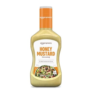 Amazon Grocery, Honey Mustard Dressing, 16 Fl Oz
