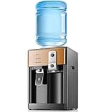 Housiwill Countertop Water Dispenser, Top Loading Water Cooler for 1.2 to 5 Gallon, 3 Temperature Settings Room Temperature Water Cold Hot Water Dispenser, Suitable for Home, Office, Dorm Bedside Use