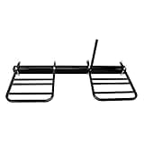 Quick Products QPRBM2R RV Bumper-Mounted 2-Bike Rack with Adjustable Width and Stabilizer Post