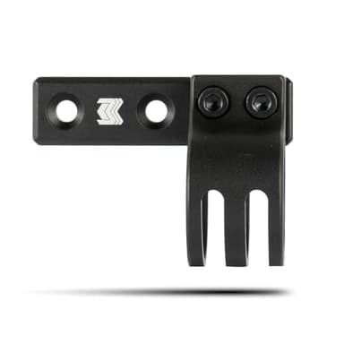 Monstrum Flashlight Ring Mount 1 inch Diameter | Compatible with M-LOK | 45 Degree Offset