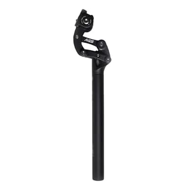 AVENTON Advanced Suspension Bike seat Post -27.2mm seatpost with Dust Sleeve, seat Post Ideal for Road & Mountain Bikes E-Bikes