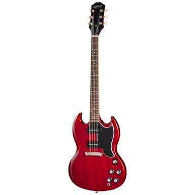 Epiphone Inspired by Gibson SG Special P-90, Cherry with Bag