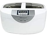 Industrial Grade Ultrasonic Cleaner 160 Watts 2.5 Liters with Heater for Gun Parts Carb Jewelry Dental