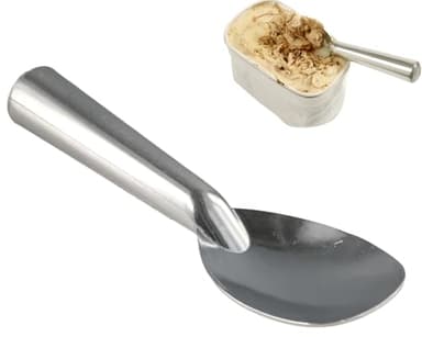 Aluminum Ice Cream Spade Scoop Perfect for Scooping and Serving Hard Frozen Treats