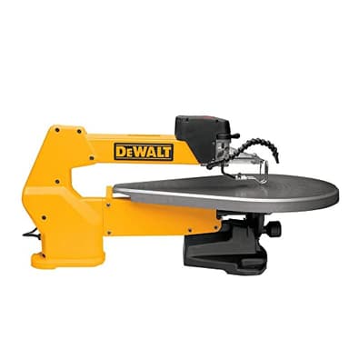 DEWALT Scroll Saw, 1.3 Amp, 20 in Steel Blade, With Variable-Speed Trigger, For Precise Cuts (DW788)
