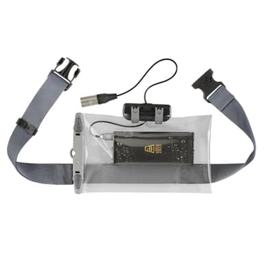 Aquapac Waterproof Case For Radio Microphone Large, 5 Year Warranty, Made in the UK, Professional Sound Engineer, For Wired Electronic Devices