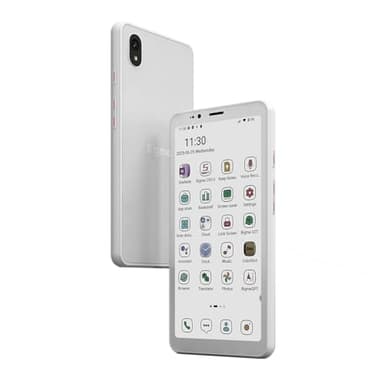 Bigme HiBreakS Color Epaper Smart Phone,3300mAh Battery, 8-Core Processor, 6GB+128GB, 5.84 Inch Mobile Phone, Dual Camera, White