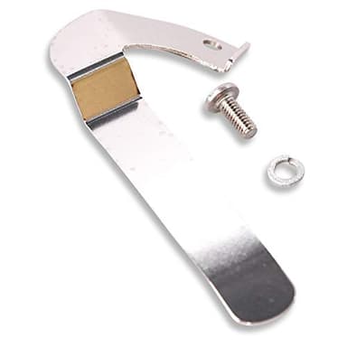 ClipDraw Belt Clip Holster for Smith and Wesson J Frame Revolver Nickel Finish JF-S (Silver)