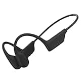 DYETUNY Bone Conduction Earphones, Open Ear Headphones with Mic, Premium Speaker Bluetooth Earphones, IPX6 Waterproof Sports Earphones, Bluetooth 5.3, Dual Microphone Call Noise Reduction (Black)