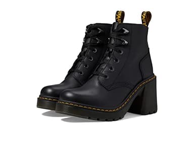 Dr. Martens, Women's Jesy 6 Tie Boot, Black Sendal, 7