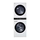 Single Unit Front Load LG WashTower™ with Center Control™ 4.5 cu. ft. Washer and 7.4 cu. ft. Electric Dryer