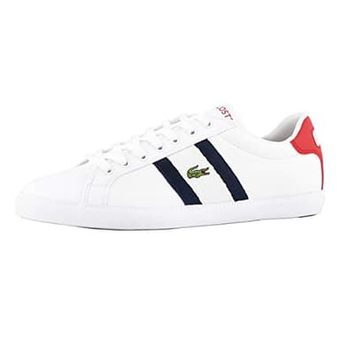 Lacoste Men's Grad Vulc 120 2 P Sneakers White/Navy/Red