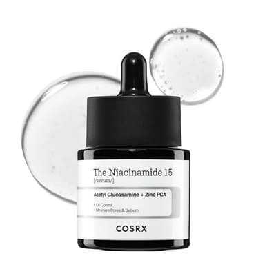 COSRX 15% Niacinamide Face Serum, 0.67 fl oz, Pore Minimizer Serum for Face, Even Skin Tone, Korean Skin Care