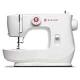 SINGER MX60 Lightweight & Portable Sewing Machine with Accessory Kit & Foot Pedal | 57 Stitch Applications, LED Light & 4-step Buttonhole | Great for Crafts & Mending