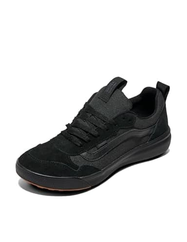Vans Men's Range EXP Shoe | Athletic Fashion Sneakers for Walking, Hiking & Everyday Wear, Suede/Canvas Black/Black, 10.5