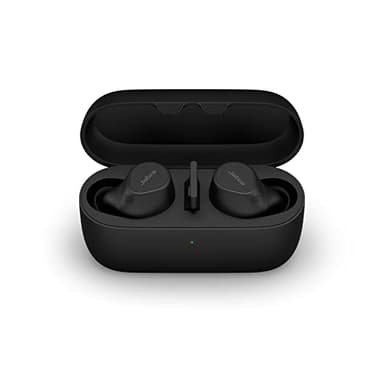 Jabra Evolve2 True Wireless Earbuds - in-Ear Bluetooth Earbuds with Active Noise Cancellation MultiSensor Voice Technology - Certified to Work with Your Virtual Meeting Apps - Black
