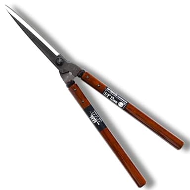 SUIZAN Hedge Shears 22.6" - Professional Japanese Garden Clippers for Precise Trimming Gardening Tools
