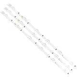 UFDIPLMY 6pcs LED Backlight Strip 6 Lamp Compatible with Samsung 28" TV D4GE-280DC0-R2 D4GE-280DC0-R3 2014svs28 LM41-00099N UN28H4000AF UN28H4500AF (Color : 1TV(3pcs))