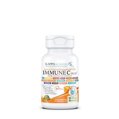 Quercetin 1,000mg, Vitamin C 1,000mg, Zinc 50mg, Vitamin D3 5,000iu, Selenium, Copper, Acerola, Ginger, Rutin, Bitter Orange, Rose Hips, Echinacea, Immune C Plus, 14 in 1 Immune C Plus (60 Count)