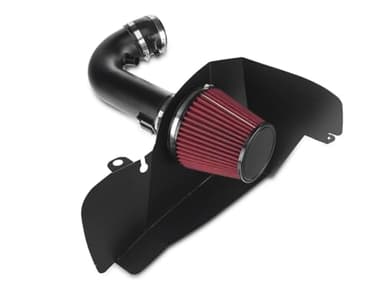 SR Performance Cold Air Intake in Black Kit - High Flow Filter Fits Ford Mustang GT 2015-2017