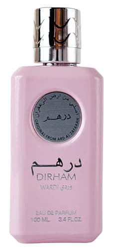 Ard Al Zaafaran Dirham Wardi Eau de Parfum Spray for Women, 3.4 Ounce / 100ml
