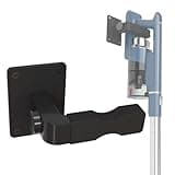 Adjustable Vacuum Wall Mount for Shark Vacuum Shark Cordless Vacuum Wall Mount Compatible for V7 V8 V10 V11 V12 V15 Shark IX141 IZ562H IZ682H IZ361H IZ462H IZ163H IZ363HT IZ483H (Black)