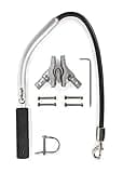 Sherpa Cycleash Dog Bike Leash with Shockless TPR Technology - Silver, One Size