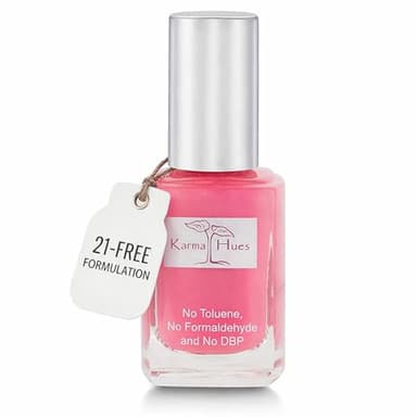 Karma Organic Natural Nail Polish-Non-Toxic Nail Art, Vegan and Cruelty-Free Nail Paint (Beachy Chic)