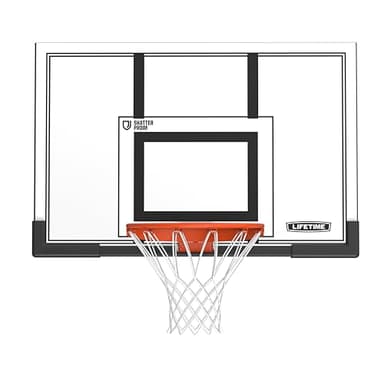 Lifetime 79910 50 Inch Backboard Rim Combo, Mounting Kit Sold Separately