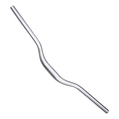 UPANBIKE Mountain Bike Handlebar 31.8mm Aluminum Alloy MTB Bicycle Riser Handlebar Extra Long 720mm with Paint Matte Surface (Silver,720mm)