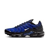 Nike Air Max Plus Premium Men's Shoes (FQ7331-001, Black/Racer Blue/Obsidian) Size 11
