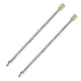 RIDGE WASHER Pressure Washer Extension Wand, 17 Inch Stainless Steel 1/4 Inch Quick Connect Power Washer Lance, 2 Pack
