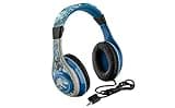 Jurassic World Kids Headphones, Adjustable Headband, Stereo Sound, 3.5Mm Jack, Wired Headphones for Kids, Tangle-Free, Volume Control, Childrens Headphones Over Ear for School Home, Travel