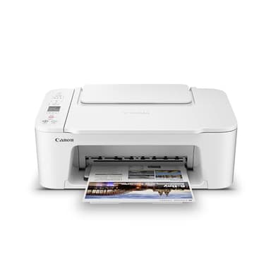 Canon PIXMA TS3720 Wireless All-in-One Printer for Basic Home Printing, White