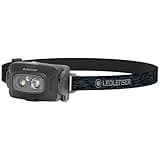 Ledlenser HF4R Core Hands Free, Rechargeable Headlamp, Water Resistant, 500 Lumens, Black