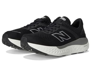 New Balance Men's Fresh Foam X 1540 V4 Running Shoe, Black/White, 11 W