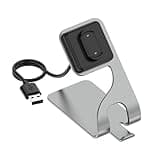 KETOPKIN USB Cable Charging Dock for Amazfit GTR 3, GTS 3, T-Rex 2, Cheetah Smartwatch (Gray)