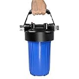Hansing RV Water Filter System, Anti-Clog Inline Water Filter for 25K Gallons with One-Piece 5-Stage Filtration, Removes Sediments, Chlorine, VOCs, Heavy Metals, Bad Taste, Odor, and More
