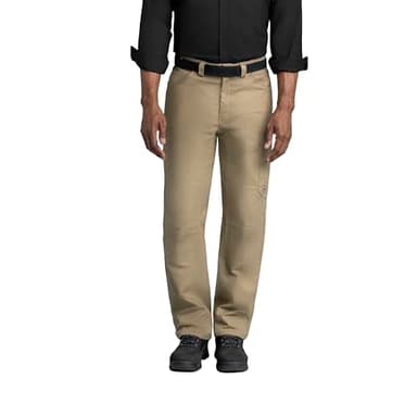 Red Kap Men's Performance Shop Pant, Khaki, 38W x 32L